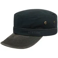 Stetson Army Cap (1-St) Sommercap Metallschnalle