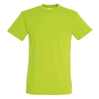 SOLS Herren Regent T-Shirt mit kurzen Ärmeln (Apfelgrün)