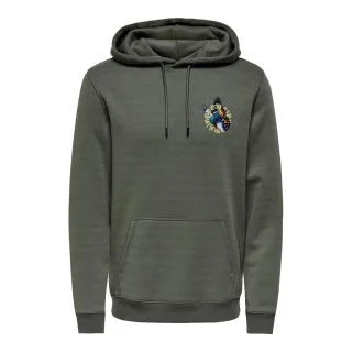 Herren-Kapuzenpulli von der Marke Only & Sons. Der Kapuzenpulli ist aus hochwertiger Baumwolle gefertigt und wunderbar angenehm zu tragen. Marke: Only & SonsModellname: Keane Hoodie Kategorie: Herren-KapuzenpulloverMaterialien: Baumwolle, PolyesterFa