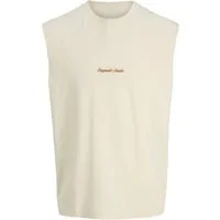 Jack & Jones T-Shirt JORNORREBRO EMB TEE SL CREW NECK LN Baumwolle, relaxed fit