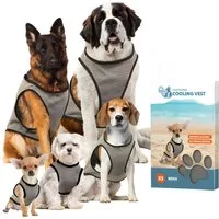Holland Animal Care Hundeweste Kühlweste Cooling Vest grau