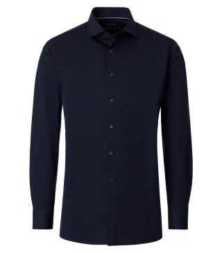 VENTI - Businesshemd Jerseyflex blau - Gr. - 43