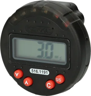 KS Tools Digitaler Drehwinkelmesser mit Magnet, Ø 55,0 mm - 516.1191