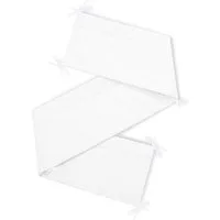 Amilian Bettnestchen - Bettumrandung Kopfschutz 180x30 cm für Kinderbett 120x60 geeignet, (Nestchen, Kantenschutz), Bettausstattung