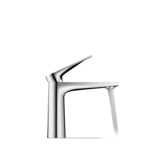 Duravit Tulum Waschtischarmatur FreshStart TU1021002010 Ausladung 135mm, ohne Zugstangen-Ablaufgarnitur, chrom