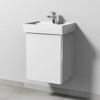 Sanipa 3way Waschtischunterbau zu Villeroy & Boch Collaro Waschtisch mit 1 Tür, Weiß-Soft BR83043