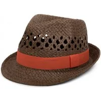 styleBREAKER Strohhut Strohhut mit farbigem Zierband (1-St)