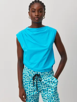 Jane Lushka - Bloom Top Technical Jersey light blue - Gr. - XS