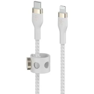Belkin Flex Lightning/USB-C 15W 3m mfi.zert. weiß CAA011bt3MWH