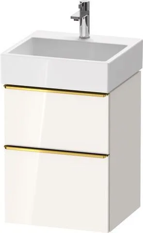Duravit D-Neo Waschtischunterbau wandhängend Weiß Hochglanz 484x442x625 mm - DE4370034220000 DE4370034220000