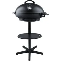 Steba Elektrogrill VG 350 BIG, 2200 W, Barbeque Standgrill, Tischgrill, antihaftbeschichtet, schwarz