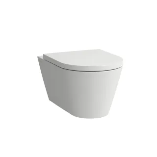 LAUFEN Wand-Tiefspül-WC Kartell 545x370, spülrandlos, weiß matt, H8203377570001 H8203377570001