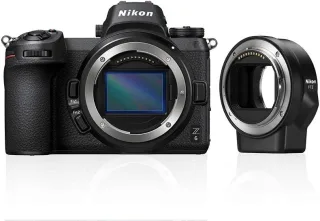 Nikon Z6 [24.5MP Live View 32"] schwarz inkl. FTZ-Bajonettadapter