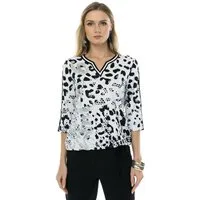Passioni Print-Shirt mit Animalprint