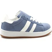 Sonderpostendiscount Damensneaker 2001 Blue mit Wildlederoptik Sneaker