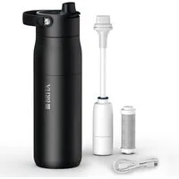 BRITA Trinkflasche BRITA LARQ iQ Digitale Filter Trinkflasche (680 ml), inkl. Hydration Tracking (App), Aktivkohle Wasserfilter & UV-C
