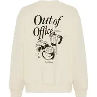 HUGO Sweatshirt Classic Crew mit großem Rückenprint