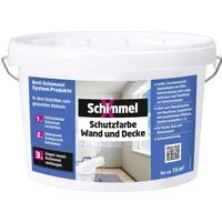 Schimmel X Schimmel-X Schutzfarbe Wand und Decke 2,5 L weiß Schimmelentferner