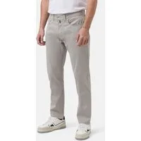 Pierre Cardin 5-Pocket-Jeans Lyon Tapered Baumwoll-Flachgewebe mit feiner Struktur