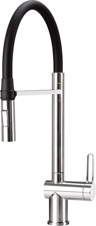 Neuesbad Spültischarmatur mit FLEXIBLE Auslauf, 2-Funktion SPRAY, Chrom NB1DEBRM072M1
