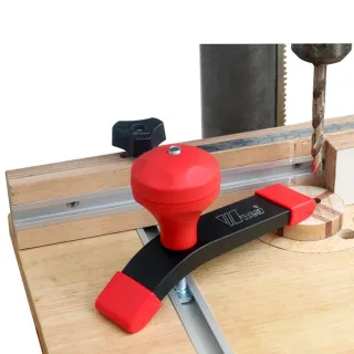 Wnew 2 Packs T Track Hold Down Clamps T Slot Clamps with Comfortable Ball Shaped Handle Stainless Steel T Screw for Wood