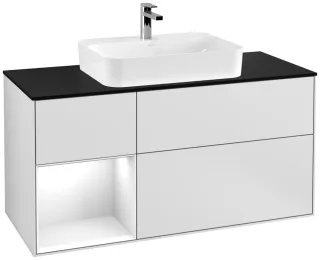 Villeroy & Boch Waschtischunterschrank Finion G41 1200x603x501mm Wandbel WT mit., G412GFMT G412GFMT