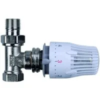 Connex Heizkörperthermostat Universal Thermostatventil-Set 1/2, Kopf K