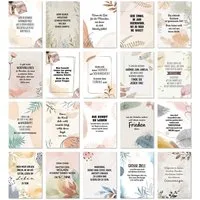 TypeStoff Grußkarten TypeStoff 20er Postkarten-Spar-Set DIN A6 – 20 Sprüchen & Motive