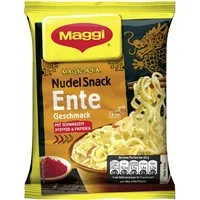 MAGGI Fertiggericht, Maggi Magic Asia Nudel Snack mit Ente Geschmack Instant Nudeln 62g