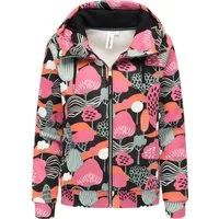 Ragwear Sweatjacke Fllawia Print modische Damen Zip-Jacke mit Allover-Print