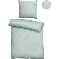 Biberna Bettwäsche 0470500, hochwertige TENCEL Qualität, Lyocell, 2 teilig, natürlicher Rohstoff, schnelltrocknend, angenehm weich, atmungsaktiv