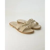 Marc O'Polo Sandal Pantolette Obermaterial: Leder