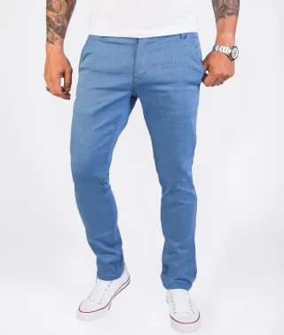 Rock Creek Stoffhose Himmelblau