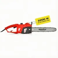 Hecht Elektro-Kettensäge Motorsäge 2039, 2200W, 13,5 m/s, 230V, 40 cm Schwertlänge, 4,2 kg, Kettenteilung 3/8 Zoll