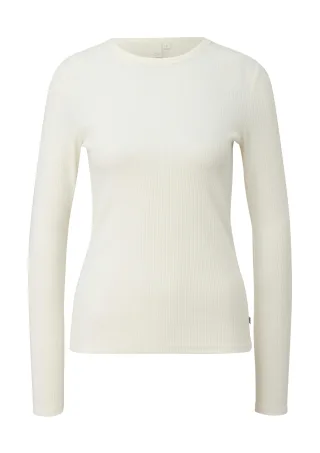 qs - Shirt creme - Gr. - S
