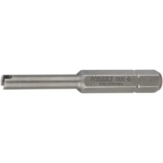 HAZET Ventil-Dreher-Bit Sechskant 6,3 (1/4 Zoll) - 666-6