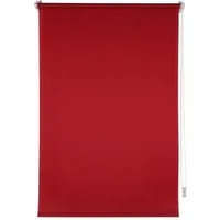 Doppelrollo Tageslichtrollo 80 x 150 Rot Marisol, HTI-Living, ohne Bohren, Klemmfix, Klemmfix, Festmaß freihängend ohne Bohren Klemmfix
