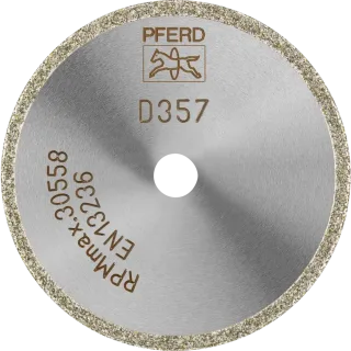 PFERD TOOLS Diamant-Trennscheibe D1A1R durchgängiger Belag für GFK/CFK - 68405064