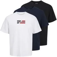 Jack & Jones T-Shirt Basic mit Marken-Logo Aufdruck