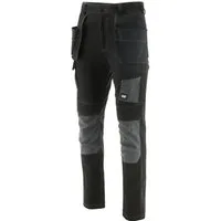 CAT Arbeitshose Essential Work schwarz robuste Herren Workwear Gr.36/34