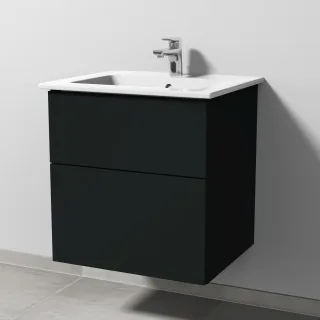 Sanipa 3way Keramik-Set Keramik-Waschtisch und Unterbau (SP321) SP3211V