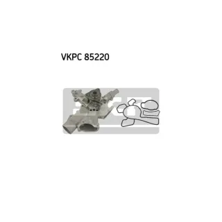 SKF Wasserpumpe Opel Agila Astra Corsa