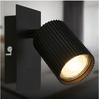 Briloner Leuchten LED Deckenspot Deckenleuchte Wandleuchte schwenkbar GU10 Deckenlampe Wohnzimmer Flur, 1-flammig, ohne Leuchtmittel, Abhängig vom Leuchtmittel, Schwarz, Beige, Coffee-Warmgrey, Wohnzimmer, Flur, Büro