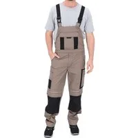 ELIWORX Arbeitslatzhose Stretch Einsatz bequeme robuste flexible Herrenhose Smartes Taschen-Design ideal für Handwerk Heimwerk und Baugewerbe