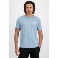 Alpha Industries Rundhalsshirt BASIC T SMALL LOGO Baumwolle, regular fit