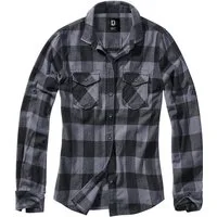 Brandit Langarmhemd Brandit Damen Amy Flanell Shirt GIRLS (1-tlg)