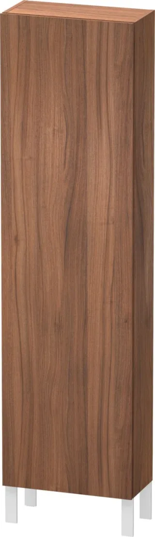 Duravit L-Cube Hochschrank Nussbaum Matt 500x243x1760 mm - LC1171L7979 LC1171L7979