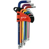 Yato Innensechskantschlüssel TORX Innensechskantschlüssel SET T10 - T50, 9-Teilig (TORX Innensechskantschlüssel SET T10 - T50, 9-Teilig)