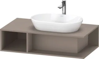 Duravit D-Neo Konsolenwaschtischunterbau wandhängend Basalt Matt 1000x550x260 mm - DE495904343 DE495904343