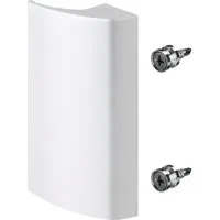 SO-TECH® Türgriff Balkontürgriff SEJA II für Terrassentür Ziehgriff Aluminium, weiß - 85 x 40 x 20 mm
